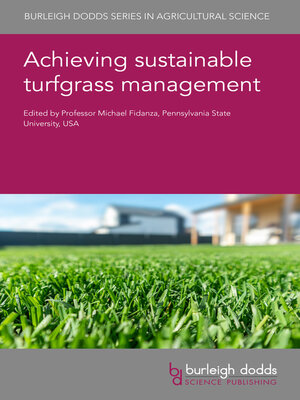 cover image of Achieving sustainable turfgrass management
